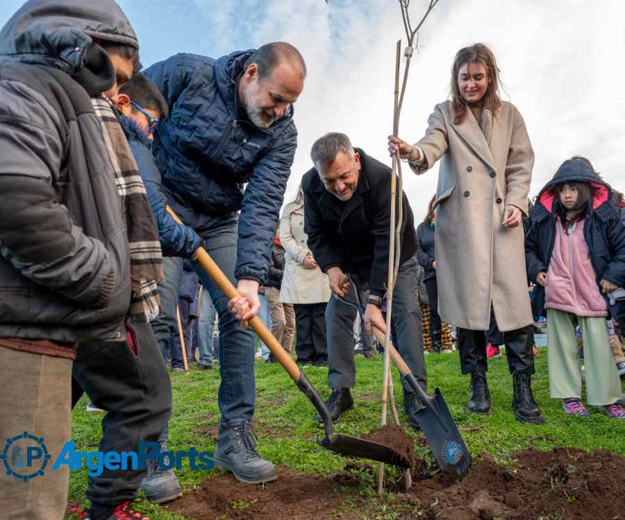 Unipar donará 20.000 árboles para reforestar Bahía Blanca
