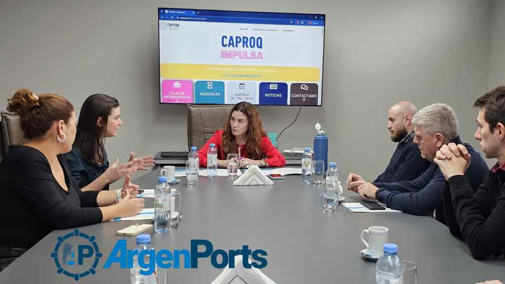 Puerto Quequén: convenio con la CAPROQ y capacitación de personal