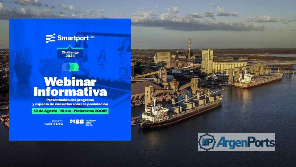 Puerto de Bahía Blanca: primera reunión informativa del Smartport Lab Challenge 2024