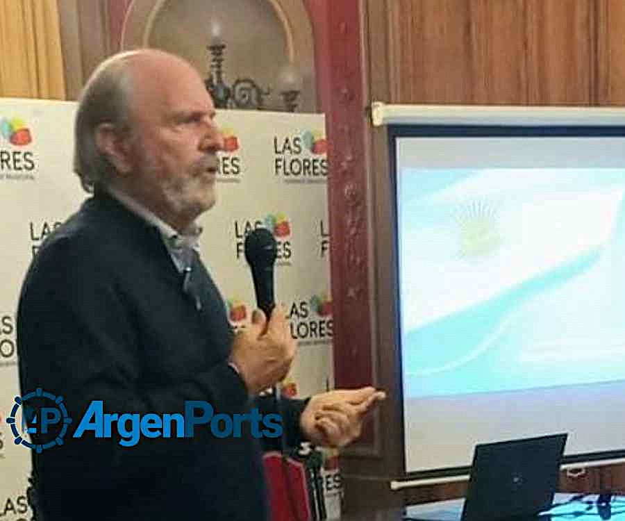 Tettamanti insistió en la desvinculación que existe entre la Argentina fluvial y marítima