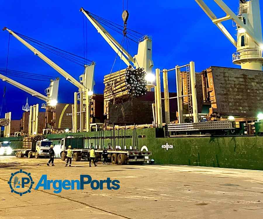 El Puerto de Concepción del Uruguay ya lleva 350 mil toneladas exportadas en 2024