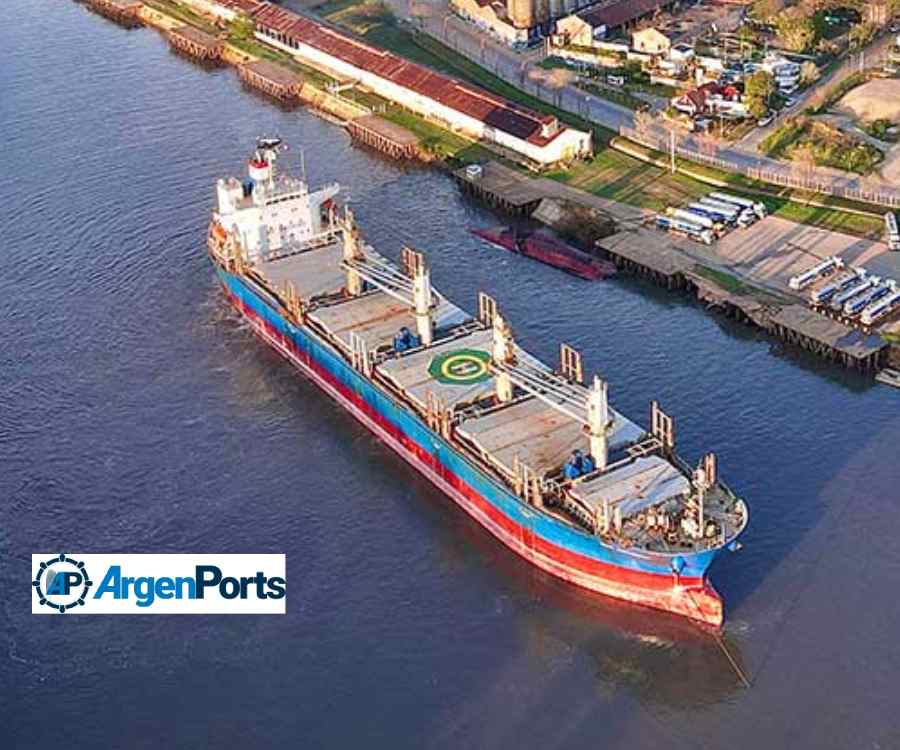 Sostenido ritmo exportador en el puerto de Concepción del Uruguay