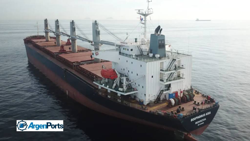 ¿Qué fue lo que originó la varadura del Bosphorus Asia en el río Paraná?