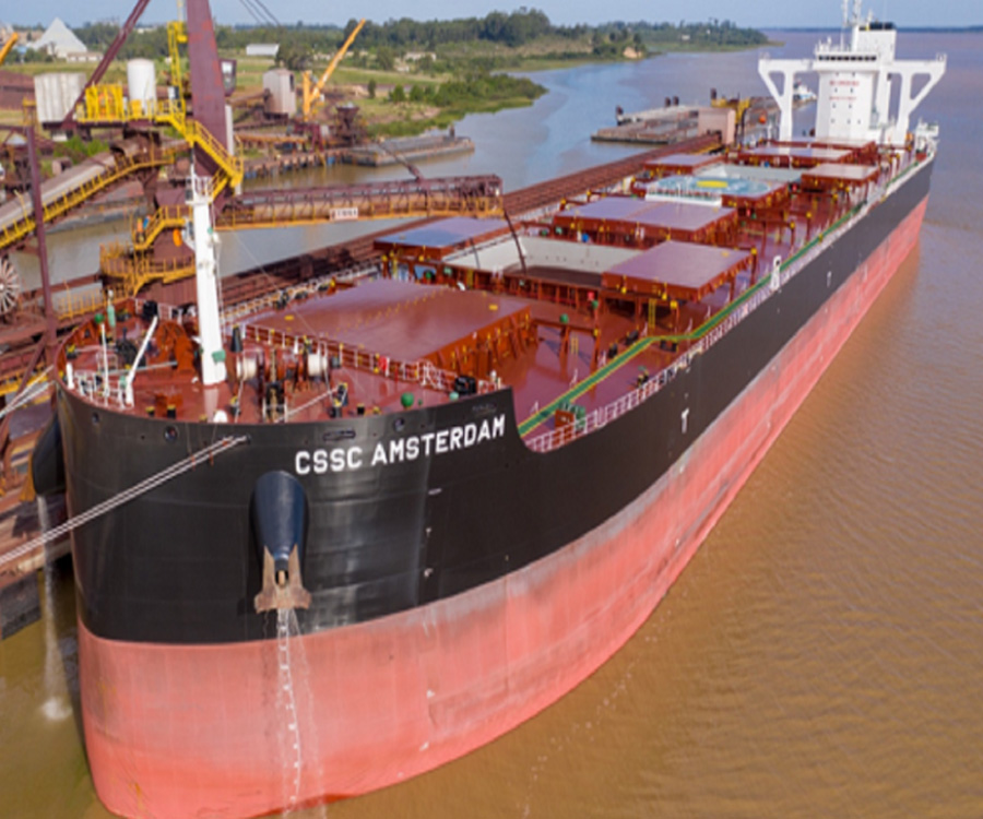 Optimismo en Uruguay por la llegada de buques cada vez más grandes a Nueva Palmira