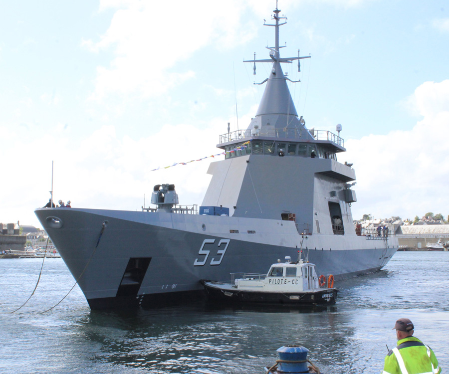 La Armada Argentina recibirá en octubre al ARA Storni, su tercer patrullero oceánico