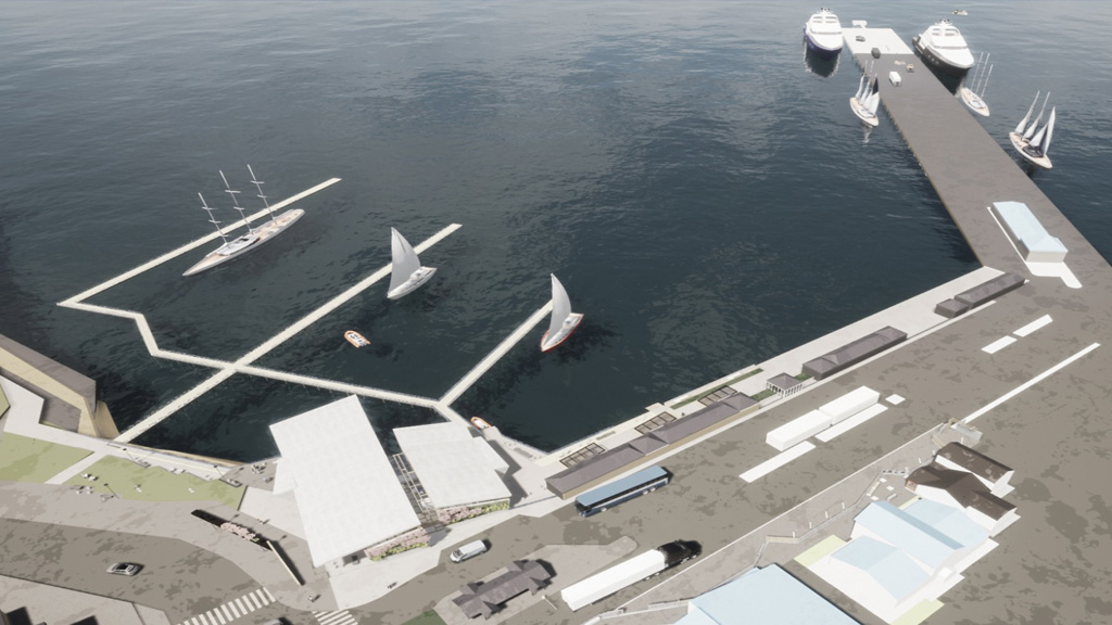 Así será la futura Terminal Marítima de Catamaranes de Ushuaia