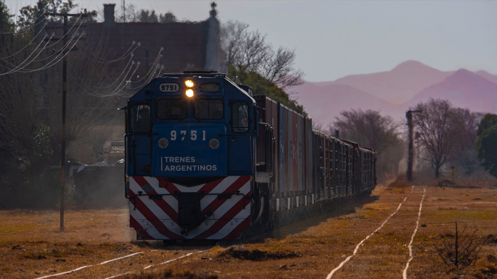 Trenes Argentinos Cargas transportó cifras históricas en los primeros cinco meses del año